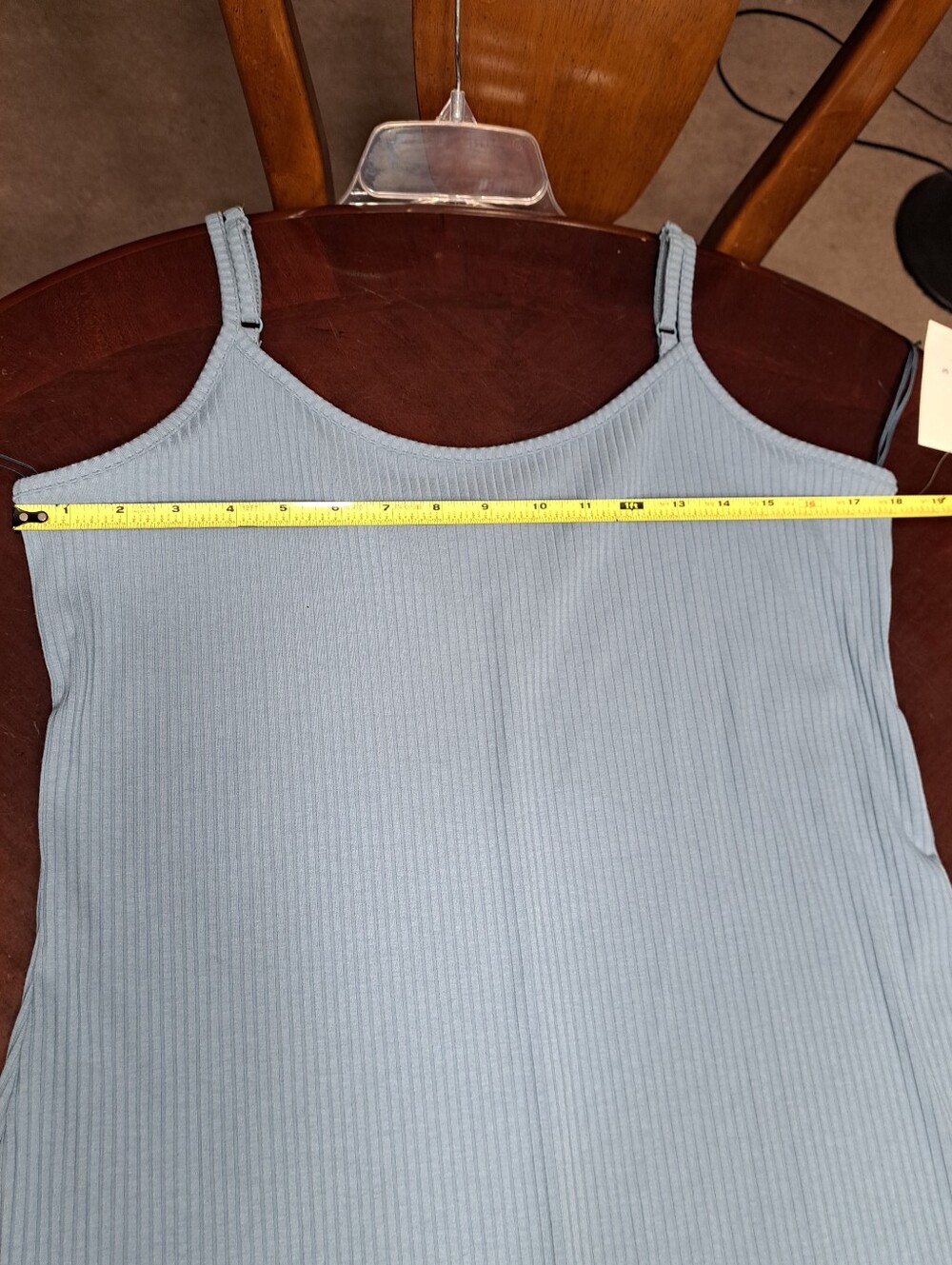 a new day Blue Rib Knit Slip Dress - Picture 9 of 11